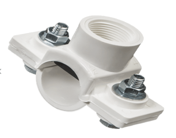 ABRAZADERA 4" X 3/4" PVC