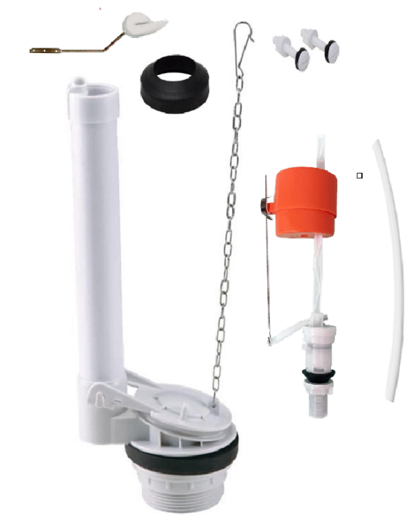 ACCESORIO 7/8" TWO PIECE C/PALANCA FLUSHMASTER SEVILLA A4016X/D2212