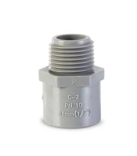 ADAPTADOR 1/2 ROSCA TUBO NICOLL