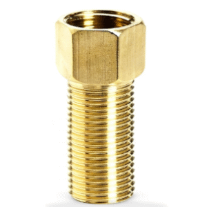 ADAPTADOR BRONCE EXTRA LARGO 1/2"