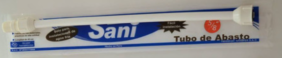 TUBO  ABASTO PVC 5/8" - SANI
