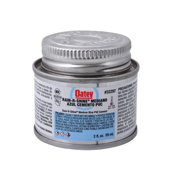 OATEY PEGAM PVC X 2OZ 1/64GLN AZUL 59ML