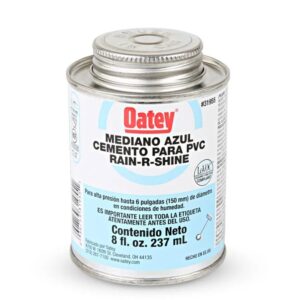 OATEY PEGAM PVC X 8ONZ 1/16GLN AZUL 237ML (20)