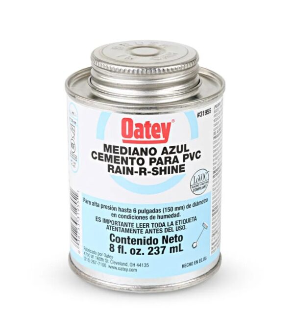 OATEY PEGAM PVC X 8ONZ 1/16GLN AZUL 237ML (20)