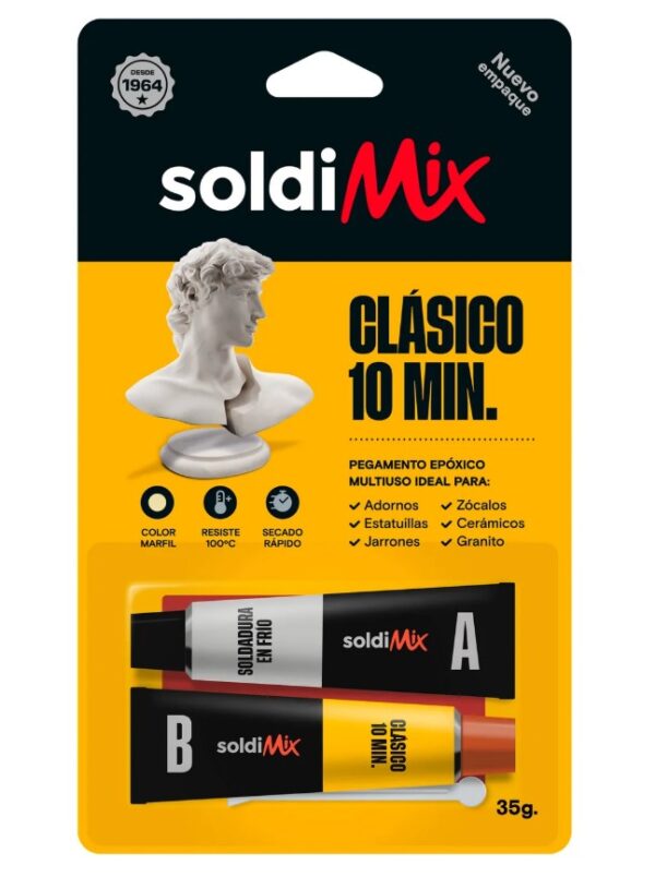 SOLDIMIX 10 MINUTOSX35GR BLISTER X2 (60)