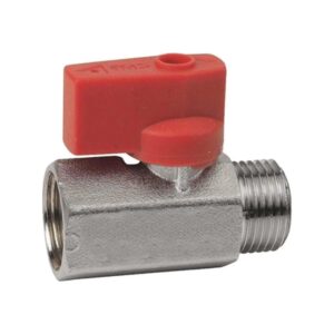 VALVULA ESFERICA 1/2" M/ROJO - CIM (40)