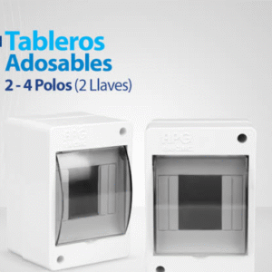 CAJA 4 POLOS VISIBLE