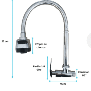 PICO GANZO FLEXIBLE PARED CROM CEA