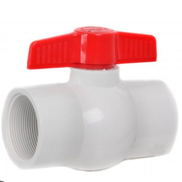 VALVULA BOLA PVC 1 1/2" ROSCA  CEA