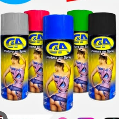 PINTURA SPRAY AMARILLO LIMON #41 RAYMA