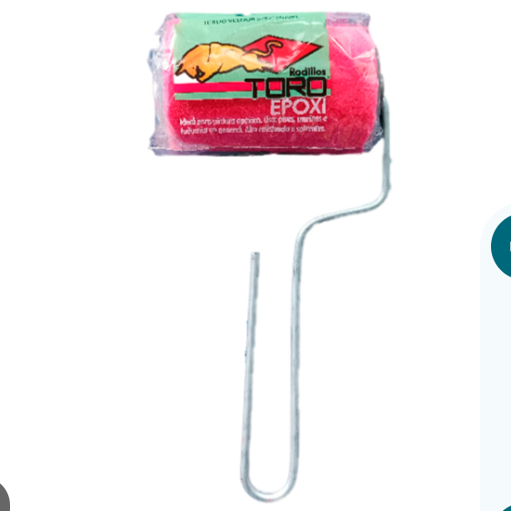 RODILLO TORO ROSADO N°3 EPOXICO (50)
