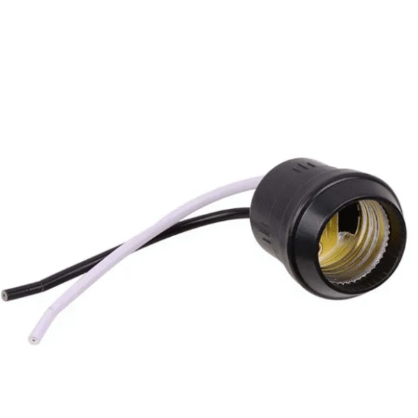 SOCKET COLGANTE C/CABLE NEGRO ULTRA (50) (600)