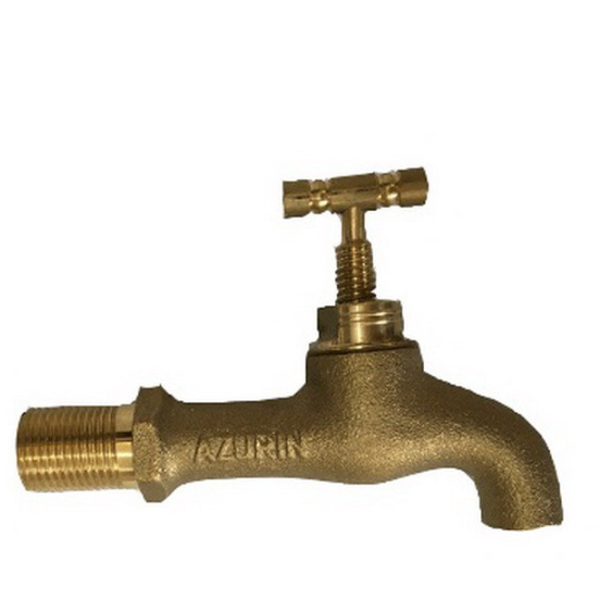 CAÑO BOTADERO BRONCE 1/2"AZURIN