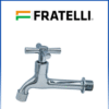 LLAVE BOTADERO PARED CROM BRATIA FRATELLI