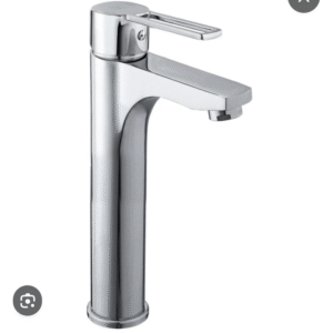 MEZCLADORA OVALIN ALTO ANDENES CROMADO SEVILLA F2542