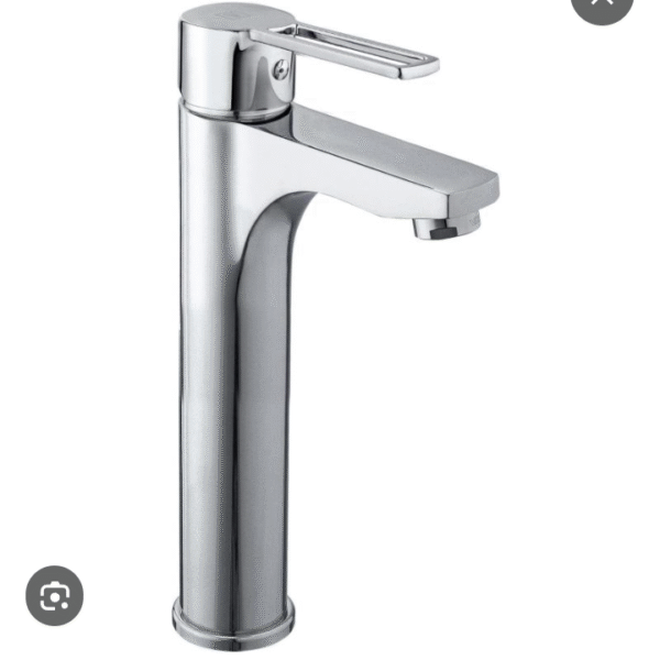 MEZCLADORA OVALIN ALTO ANDENES CROMADO SEVILLA F2542