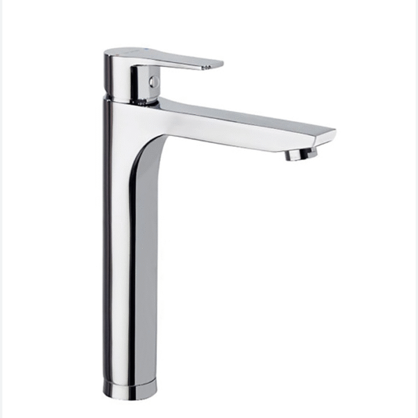 CAÑO OVALIN PESADO CROMADO ALTO C&C