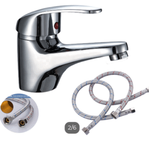 CAÑO OVALIN CORTO MONOCOMANDO CROM. BRATIA FRATELLI