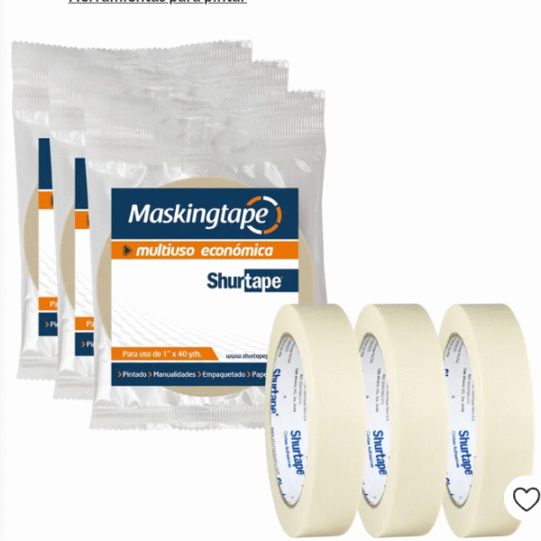 CINTA MASKING TAPE 1 1/2" X 30YDS SHURTAPE (30)
