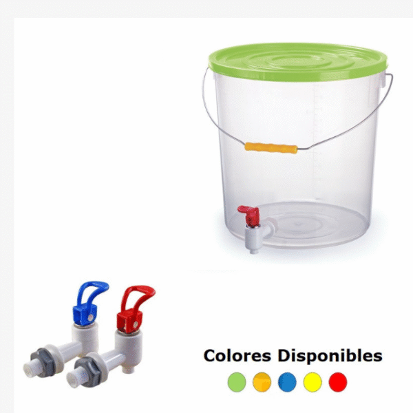 CAÑO PVC P/ BIDON COLORES DALY (500)