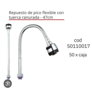 REPUESTO P/ PICO FLEXIBLE C/TUERCA RANURA APACHE