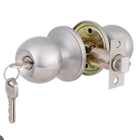 CHAPA CERRADURA BLISTER CROMADA DENACET