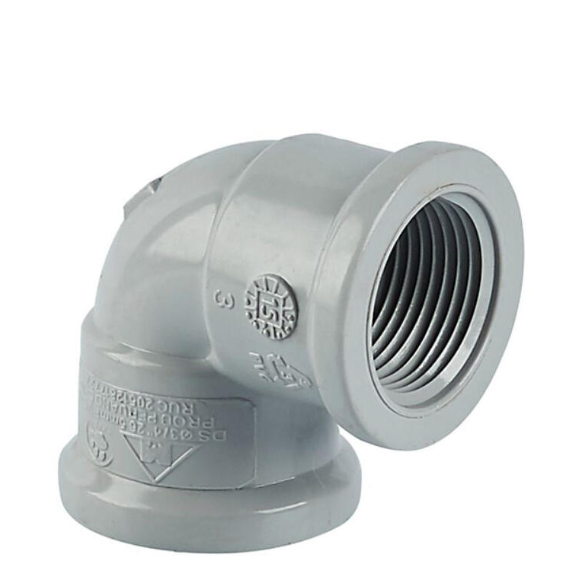 CODO PVC 90º  R 1/2" PLASTICA