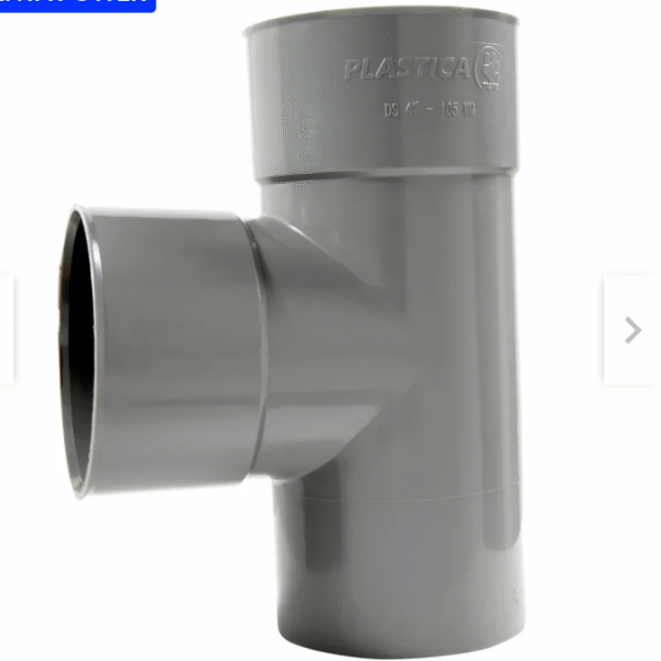 TEE PVC  SAL 2" DESAGUE PLASTICA