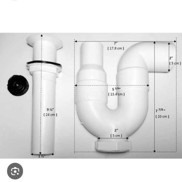 TRAMPA LAVAD C/DESAGUE 2" S/H- TITOMACC