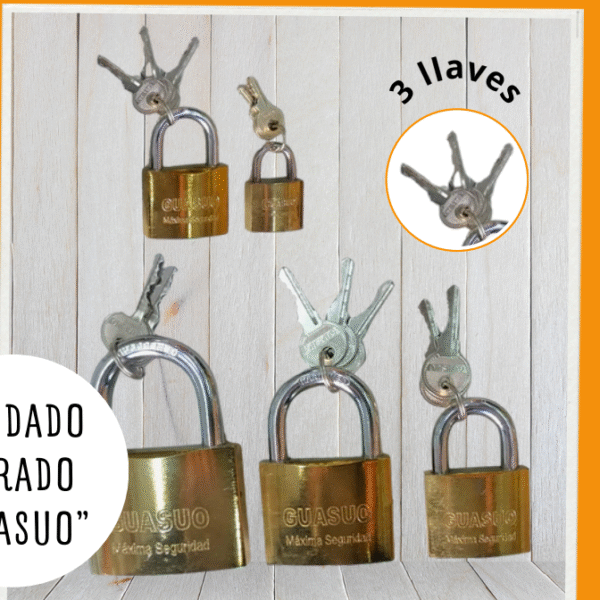 CANDADO BRONCE 50MM DENACET (120)