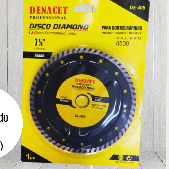 DISCO DIAMOND 4" 115MM T/TURBO DENACET