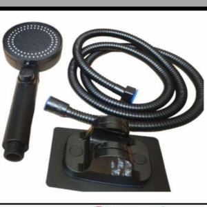 DUCHA TELEFONO 5 FUNCIONES CAPRICORNIO  BLACK MATTE ECKOGRIF