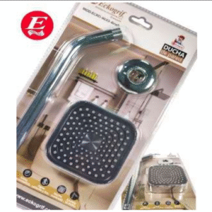 SALIDA DUCHA CUADRADA 6"C/BRAZO ECKOGRIF