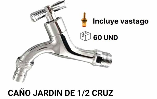 CAÑO BOTADERO CROM LARGO FORTALY FY-2624