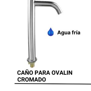 2025/08/1000502528.jpg CAÑO OVALIN ALTO CROMADO PICO REDONDO FORTALY LL-386