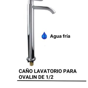 2025/08/1000502529.jpg CAÑO OVALIN ALTO CROMADO PICO CUADRADO FORTALY LL-385