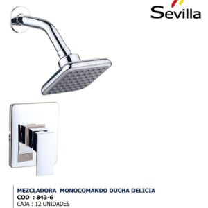 MEZC.DUCHA MONOCOM. CROM DELICIA SEVILLA