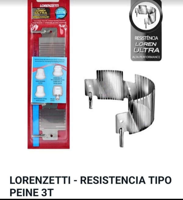 RESISTENCIA LORENZETTI 3T  PEINE