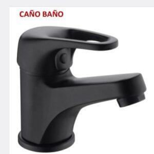 CAÑO LAVATORIO MONOCOMANDO  CLASSIC NEGRO SEVILLA