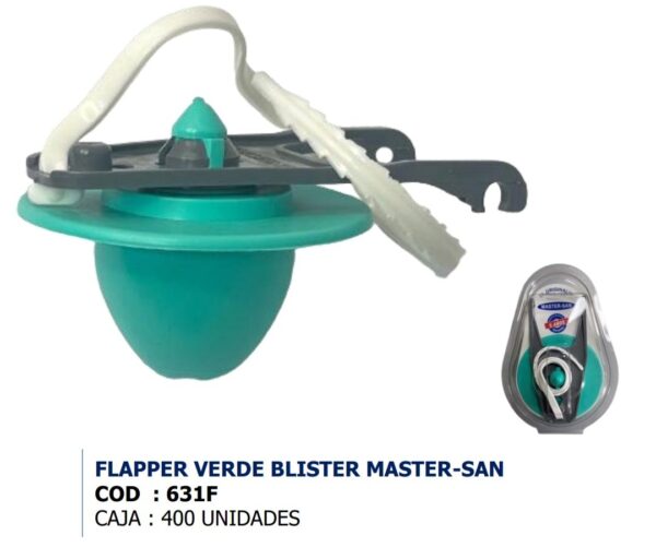 DIAFRAGMA FLAPER VERDE BLISTER SEVILLA 631F