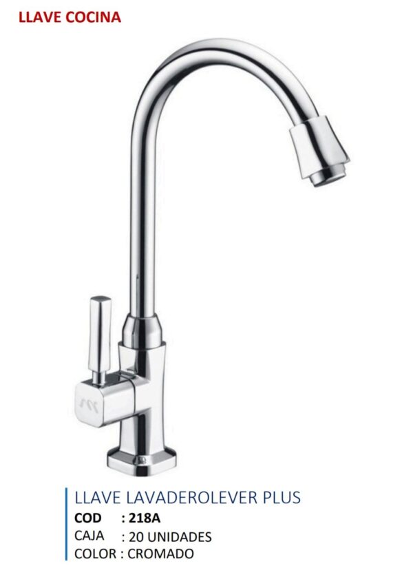 PICO MUEBLE CROM LEVER PLUS SEVILLA 218A