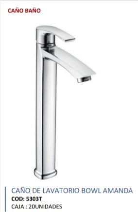 CAÑO OVALIN CORTO BOWL CROM AMANDA SEVILLA