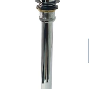 DESAGUE  CROM PUSH  OVALIN 10" C/REBOSE.SEVILLA