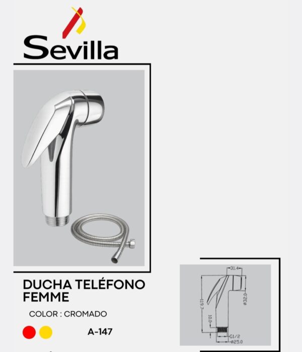 DUCHA TELEF BIDET FEMME CROM SEVILLA