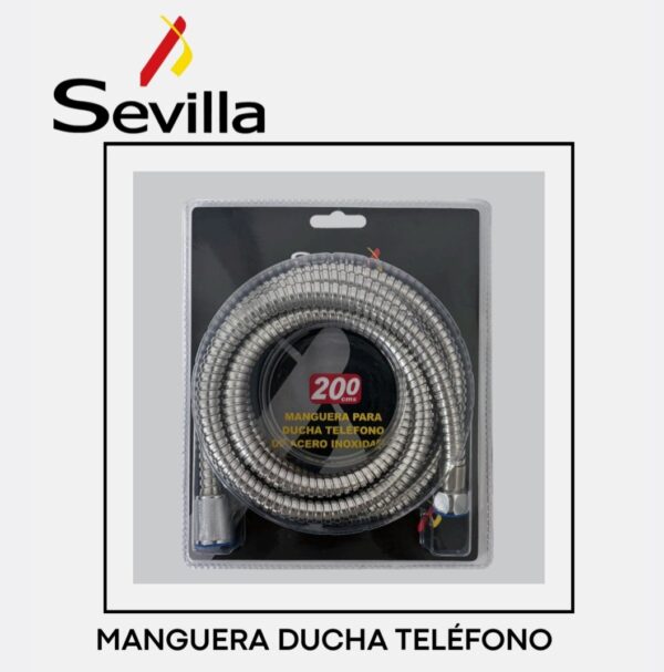 MANGUERA DUCHA TELEFONO  2MT SEVILLA AF248 (50)0