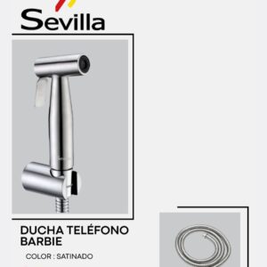 DUCHA TELEF.BIDET BARBIE CROM SEVILLA T1016S