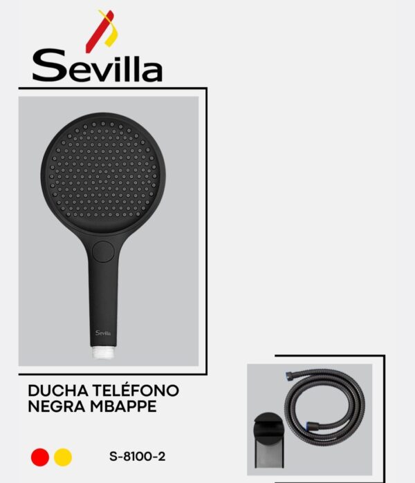 DUCHA TELEFONO NEGRO MBAPPE S81002 SEVILLA