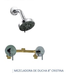 MEZCLADORA DUCHA CRISTINA SEVILLA