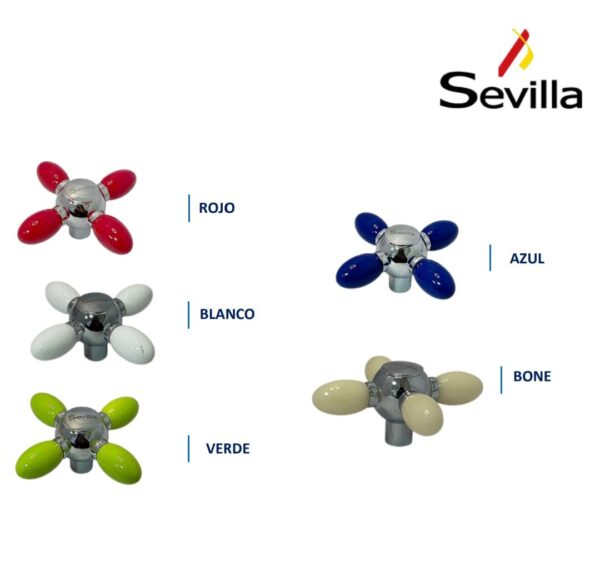 PICO GANZO FLEXIBLE MARGARITA  COLORES SEVILLA