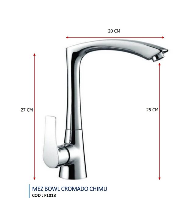 MEZC BOWL CROMADO CHIMU F1018 SEVILLA